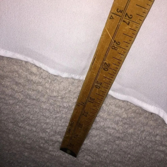 Unbranded Women's White Cover up Beach Casual light weight Small - Picture 6 of 6